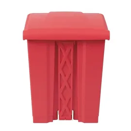Jantex Küchenpedaleimer 65 l Rot