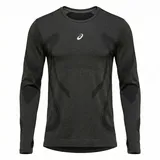 Asics Herren Road Seamless LS Top schwarz