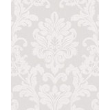 marburg Vliestapete Floral Ornamental Weiß-Pearl 10,05 x 0,53 m FSC®