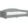 vidaXL Tagesbett mit Matratze 90 x 200 cm grau