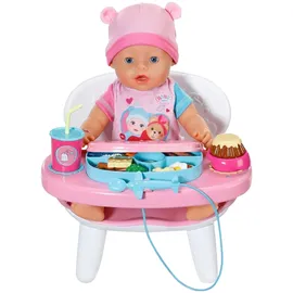 Zapf Creation Füttertisch mit Licht- und Soundfunktion für 43 cm Puppen (840634)