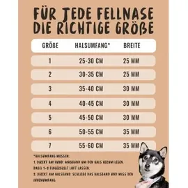 Rudelkönig Paola Hundehalsband Schwarz 45 cm