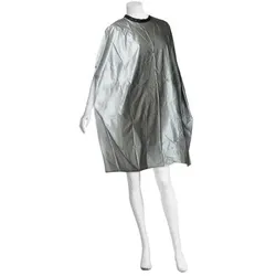Comair Frisierumhang Plastique SILBER
