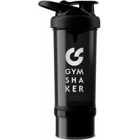 Gymshaker Protein Shaker mit Pulverfach Trinkflasche Flaschen 1 St