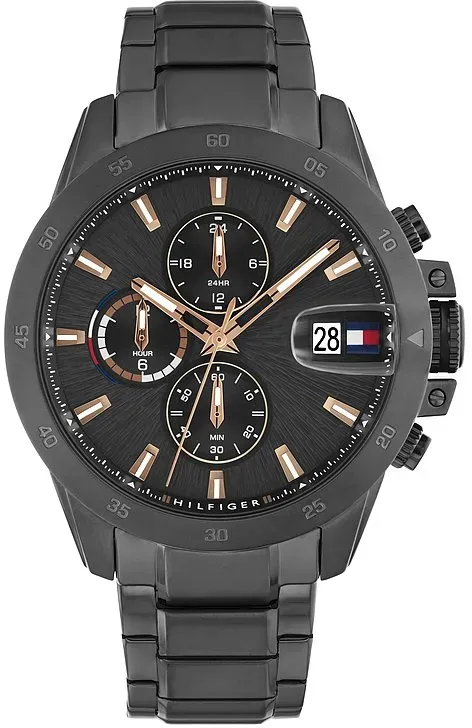 Tommy Hilfiger Herrenuhr JAMESON 1792218 - anthrazit