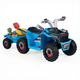 Costway Elektroquad Kinder Elektro-Quad blau (Weiß)