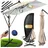 rechteckig Ø 350 cm mit LED Beige