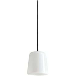 New Works - Material Pendelleuchte White Opal Glass - cm - 14 cm