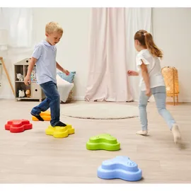Big Heppy Rocks Geschicklichkeitsspiel Mehrfarbig