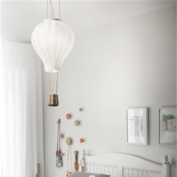 Ideal Lux 261195 Hängende Decken dekorative Leuchte Dream Big 1x42w | E27 - Ballon, weiß