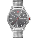 Hanowa Swiss Military DAY DATE CLASSIC 06-3346.04.009 Herrenarmbanduhr - Silber/Grau