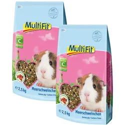 MultiFit Nagerfutter für Meerschweinchen 2x2,5 kg