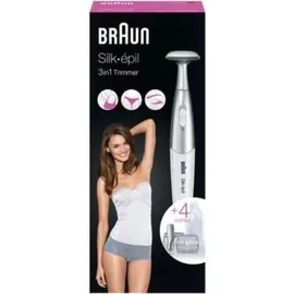 Braun Silk-épil 3-in-1 Trimmer FG1100 silber/weiß