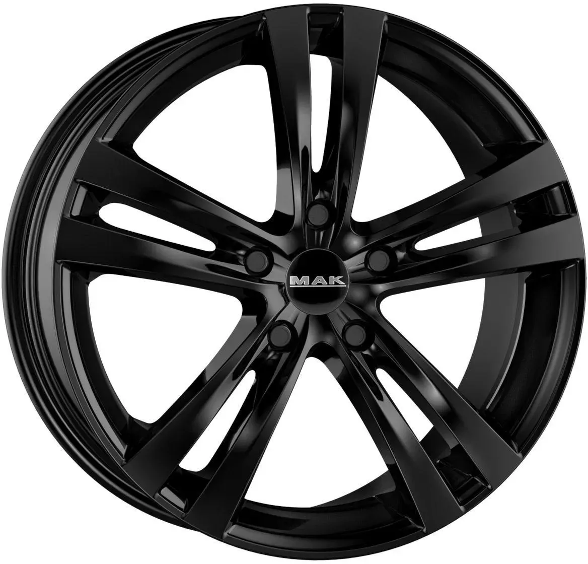 MAK ZENITH gloss black 6.5Jx15 5x114.3 ET40