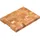 vidaXL Hackblock Akazie 1-tlg. 60 x 40 x 3,8 cm Braun