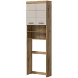 inn.furn Waschmaschinenumbauschrank Shawn 64 x 191 cm Beige