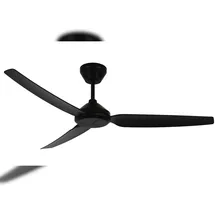 Beacon Lighting POLIS 132 cm Deckenventilator Schwarz