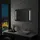 vidaXL Badezimmer-Wandspiegel mit LEDs 100x60 cm