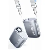 Jisulife Handventilator Jisulife Nackenventilator 5 4500mAh Mini Ventilator schwarz
