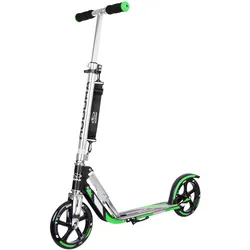 Hudora 14708/02 Big Wheel RX-Pro 205 Scooter schwarz/grün EINHEITSGRÖSSE