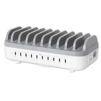 Manhattan 10-Port USB-Power Delivery-Ladestation
