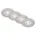 Brilo LED-Einbauleuchte Dimmbar 4 Stk Chrom matt 4 9 W