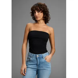 LAURA SCOTT Bandeautop Schwarz/Weiß 34
