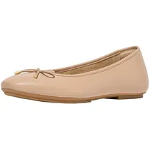 FitFlop Delicato Ballerinas aus weichem Leder mit Schleife Schuh, Beige (Classic Beige), 39 EU