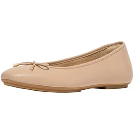 FitFlop Delicato Ballerinas aus weichem Leder mit Schleife Schuh, Beige (Classic Beige), 39 EU