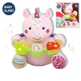 Reig Musikalisches Plüschtier Reig Elefant Einhorn (20 cm)