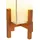 Marrakesch Orient & Mediterran Interior Untergestell Janka Dunkelbraun 15cm