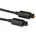 Digitales Audiokabel Toslink Toslink 1 schwarz