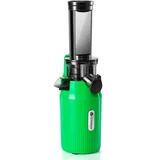 ventray Essential Ginnie Entsafter, Slow Juicer mit 60 U/min, 45mm Öffnung, Rückwärts Funktion und Zwei Filtergrößen, BPA Freie, 100 Watt, Leicht zu Reinigen – Kaltpress