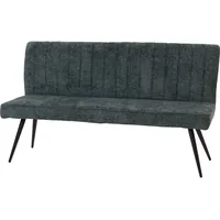 MCW Sitzbank MCW-K16, Esszimmerbank Bank Polsterbank, Rückenlehne Stoff/Textil Chenille