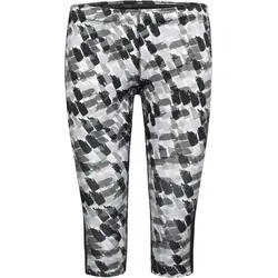 Damen 3/4 Laufhose - Farbe schwarz - Größe XS