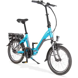 aktivelo Alu-Elektro-Faltrad »Komfort« Kombipackung 1 St blau