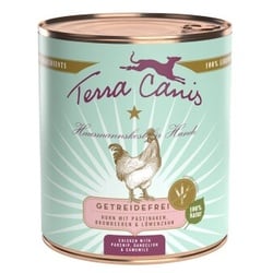 Terra Canis Getreidefrei Adult 6x800g Huhn mit Pastinaken, Brombeeren & Löwenzahn