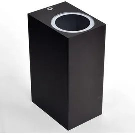 Maxkomfort GmbH Außenleuchte Aluminium Edelstahl 1268 2x GU10 Schwarz