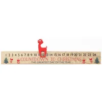 Weihnachten Advent Kalender Holz Countdown Tafel Mit Rentier Marker