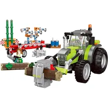 BlueBrixx Play 108125 Großer Traktor mit Werkzeugen