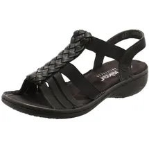 Rieker Keilsandaletten Damen Schwarz 39