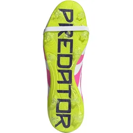 adidas Predator Pro FG Herren Cloud White/Lucid Pink/Lucid Lemon 44