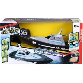 MAISTO TECH RC-Boot High Speed Police Boat 2CH schwarz (582196)