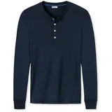 Schiesser Revival Longsleeve blau L