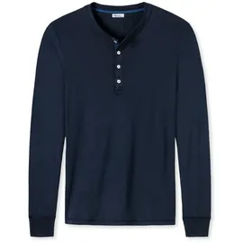Schiesser Revival Longsleeve blau L