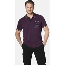 Jan Vanderstorm Poloshirt FRETU dunkelrot- 76/78
