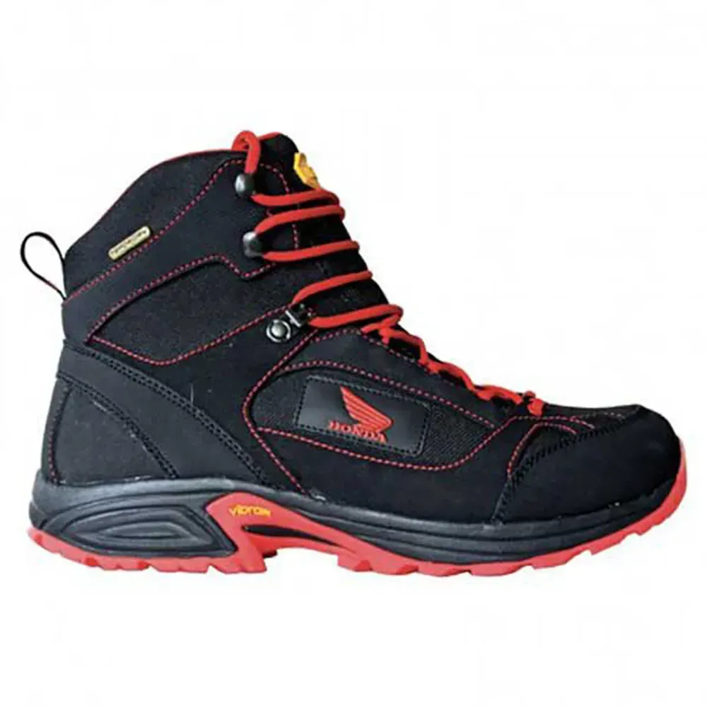Athena Vibram Honda High Motorradschuhe - Grey / Orange - EU 45