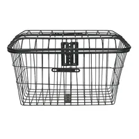 LOVIVER Fahrradkorb vorne oder hinten mit Deckel, universeller Katzentransporter mit großer Kapazität, Kleinigkeitenbehälter für Lebensmitteleinkaufszubehör