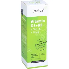 Casida Vitamin D3 K2 Tropfen 50 ml