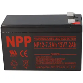 NPP Blei-Akku AGM NP12-7,2 12V 7200 mAh 1 St.